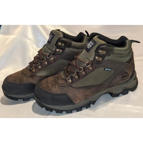 Timberland PRO Men's Keele Ridge Steel Toe Waterproof Work Boots A1Q8O Sz 9W NEW - Picture 2 of 10